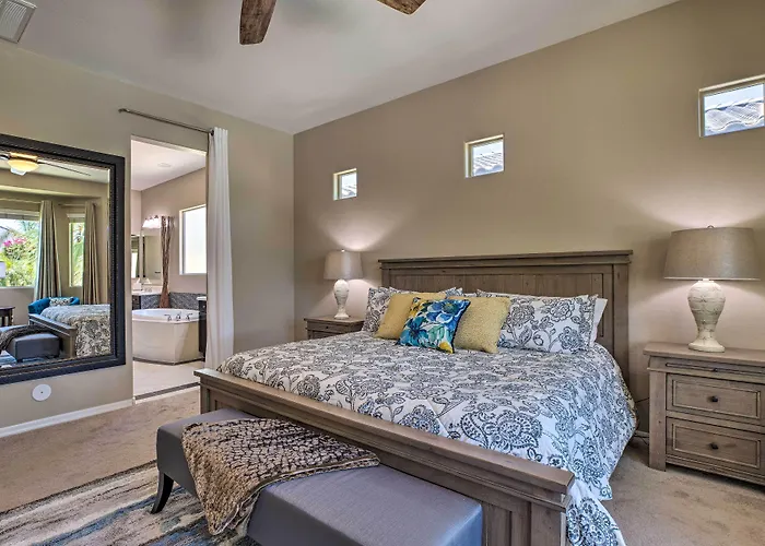 Modern Azure W/ Beautiful Patio, Pool & Spa!